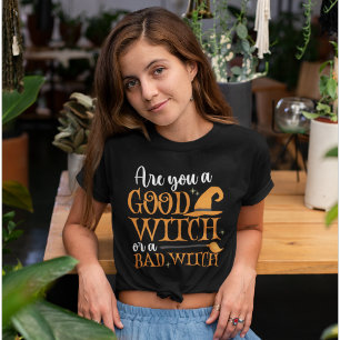Good Witch or Bad Date Women Halloween T-Shirt