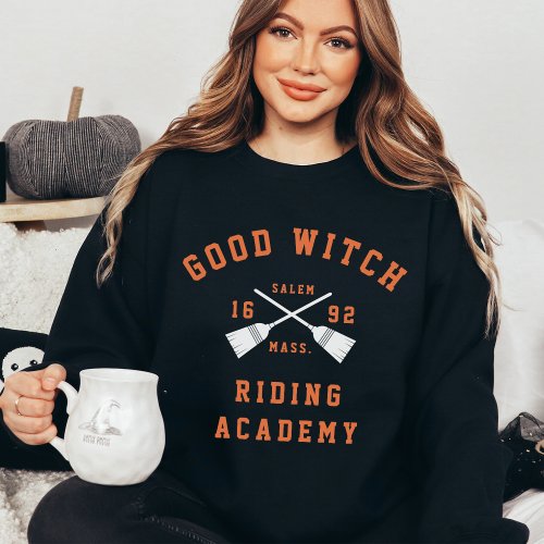 Good Witch Riding Academy Halloween Sweatshirt