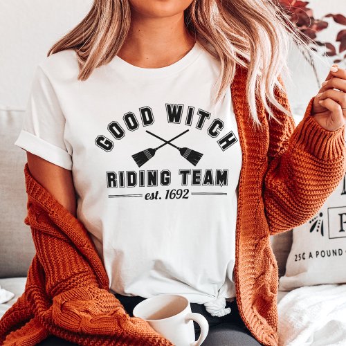 Good Witch Riding Team Halloween T_Shirt