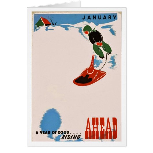 Good Zipfl Riding Ahead Cards (Front)