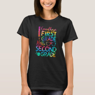 Goodbye 1st Grade Hello Second 2nd Grade Graduatio T-Shirt