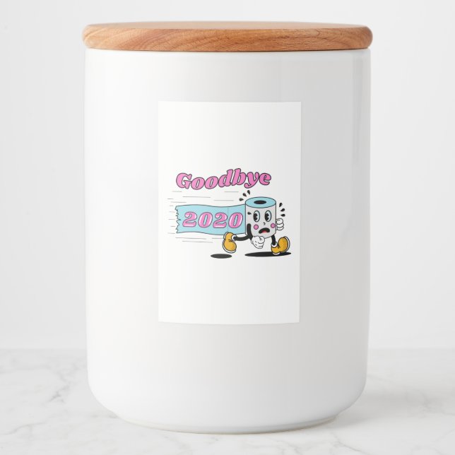 Goodbye 2020 - It’s finally over Food Label (Front)