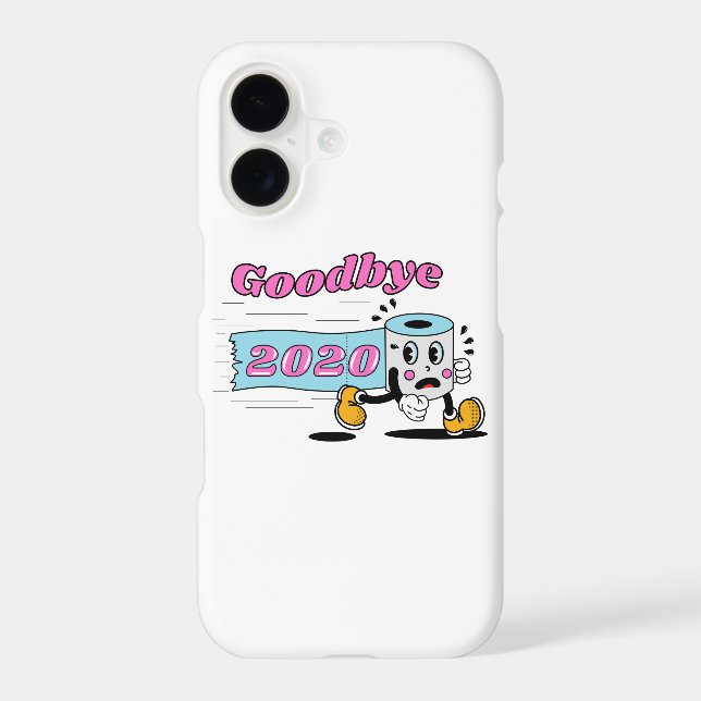 Goodbye 2020 - It’s finally over Iphone Case (Back)