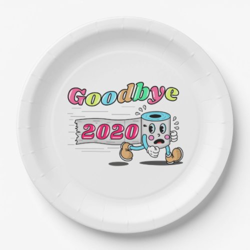 Goodbye 2020 _ Its finally over Paper Plates