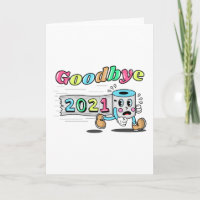 Goodbye 2021 Toilet paper roll