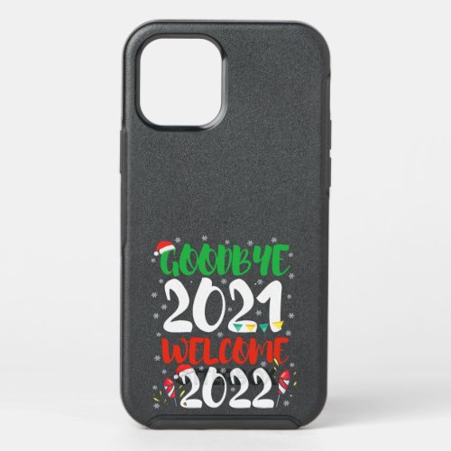 Goodbye 2021 Welcome 2022 Hello 2022 Happy New Yea OtterBox Symmetry iPhone 12 Pro Case