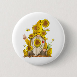 Goodbye 2022 Hello 2023 Happy New Year Sunflower G Button