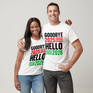 Goodbye 2025 Hello 2026 – Celebrating a Fresh Star T-Shirt
