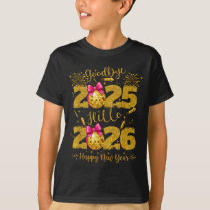 Goodbye 2025 Hello 2026 Happy New Year's Eve  T-Shirt