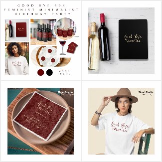 Goodbye 20s Feminine Minimalist Modern Typography