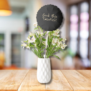 Goodbye 20s Feminine Minimalist Modern Typography Balloon