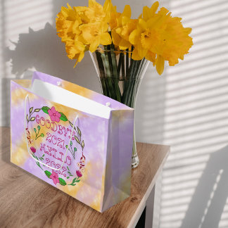 GOODBYE 20XX HELLO 20XX LARGE GIFT BAG