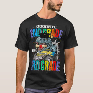 Goodbye 2nd Grade Hello 3rd Grade Monster Truck Di T-Shirt