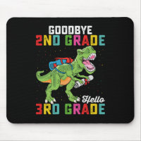 Goodbye 2nd Grade Hello 3rd Grade T Rex Dinosaur