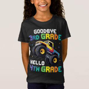 Goodbye 3rd Grade Graduation Monster Truck T-Shirt