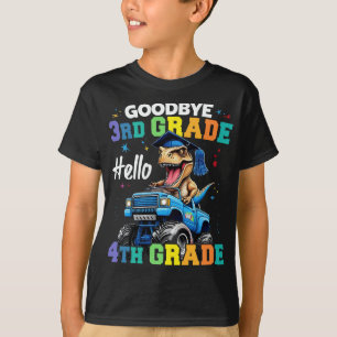 Goodbye 3rd Grade T Rex Monster Truck Graduation T-Shirt