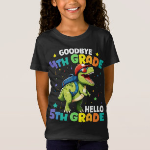 Goodbye 4th Grade T Rex Monster Truck Dinosaur  T-Shirt