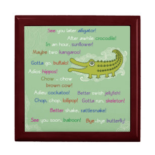 In Awhile Crocodile Gifts On Zazzle