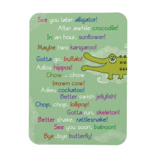 Crocodile Magnets Zazzle