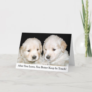 Goodbye Card