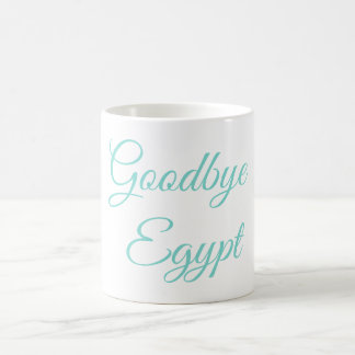 "Goodbye Egypt" Mug