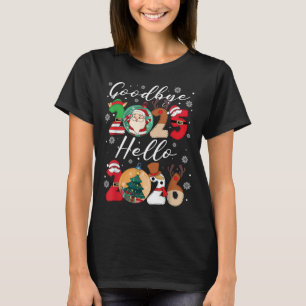 Goodbye Hello Happy New Year's Eve Christmas Xmas T-Shirt