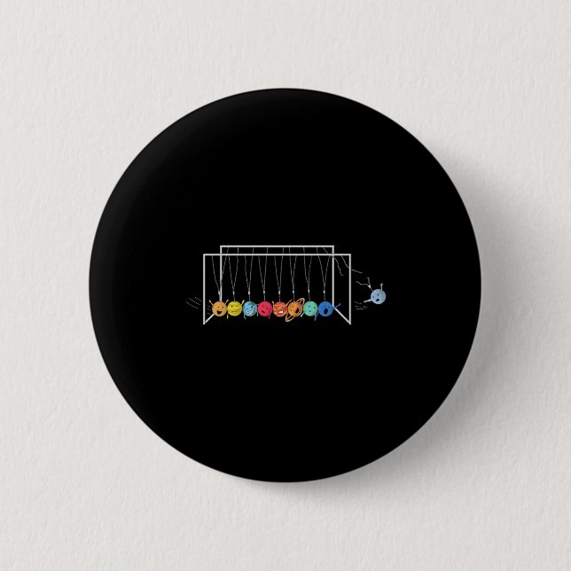Goodbye Pluto Funny Solar System Planets T Shirt  Button (Front)