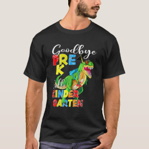 Goodbye Preschool Graduation Hello Kindergarten Pr T-Shirt