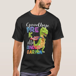 Goodbye Preschool Graduation Hello Kindergarten Pr T-Shirt