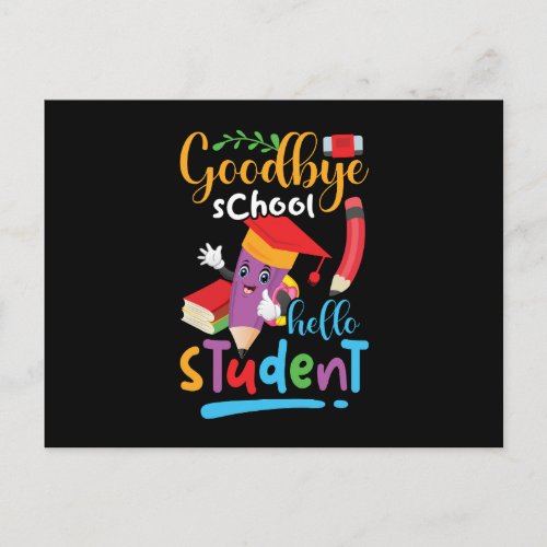 goodbye_school_hello_student_01 postcard