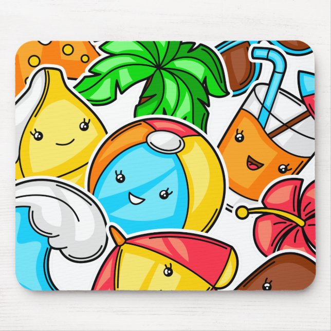  Goodbye School Hello Summer Time And Fun   Mouse Pad (Front)