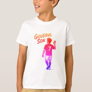 Goodbye, Son Emotional Number 7 Soccer Tribute T-Shirt