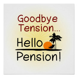 retirement posters
