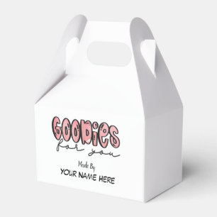 Goodies For You - Customizable Favor Box