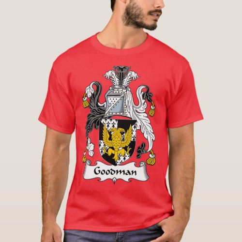 Goodman Coat of Arms Family Crest  T_Shirt