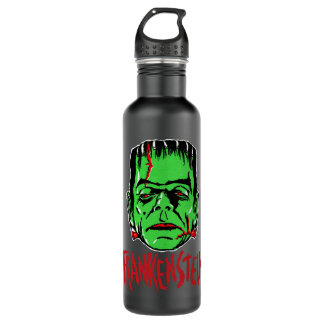 Goodness Cunning Frankenstein - Vintage 1960'S Sty Stainless Steel Water Bottle