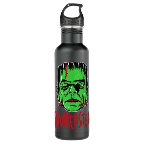 Goodness Cunning Frankenstein _ Vintage 1960S Sty Stainless Steel Water Bottle