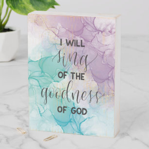 Goodness of God Wooden Box Sign