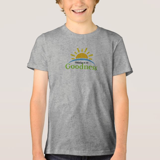 Goodness Tri-Blend Shirt (Front)