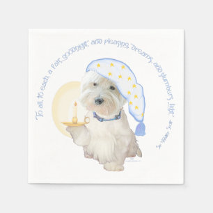 Goodnight Blue Napkins