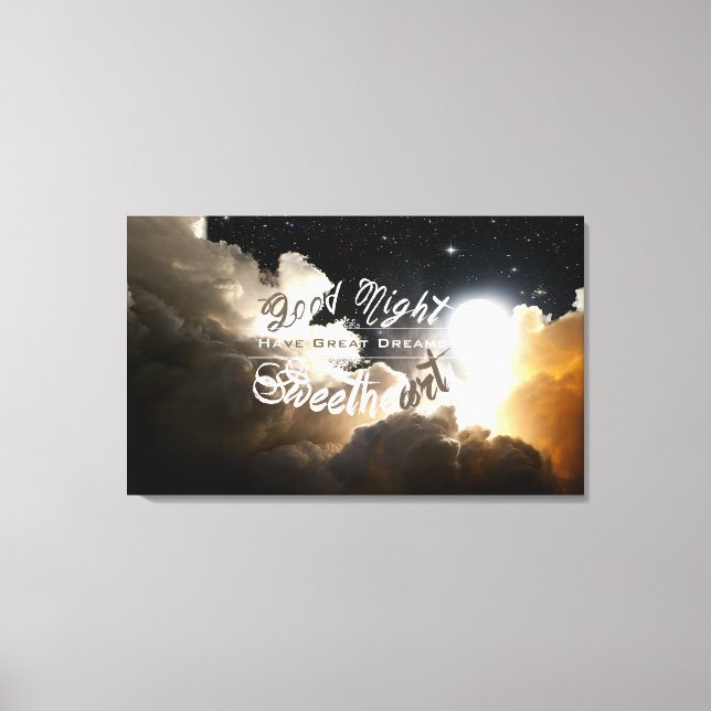 GoodNight Collection - Wrapped Canvas Print (Front)