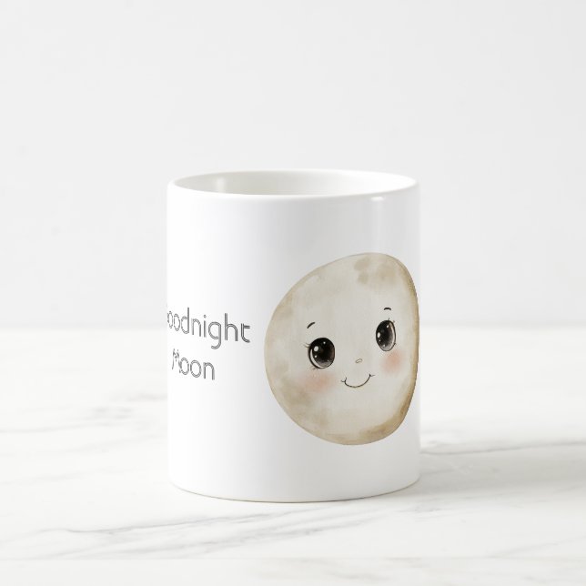 Goodnight Happy Moon Coffee Mug (Center)