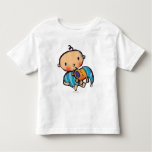 Goodnight Kisses Adorable Puppy in Blue Pajamas Toddler T-shirt