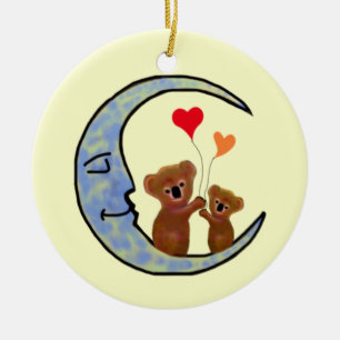 Goodnight Koala Moon Ornament