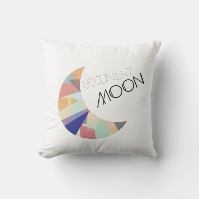 Goodnight Moon Decorative Pillow (Front)