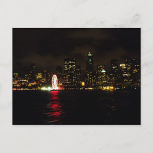 Goodnight Seattle Postcard