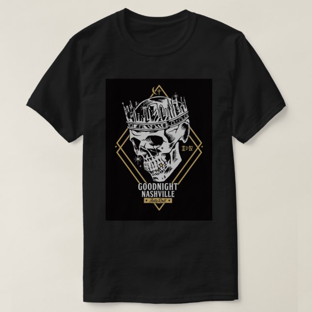 goodnight skull T-Shirt (Design Front)