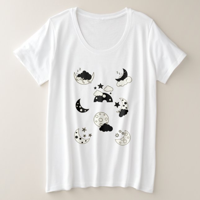 GOODNIGHT SLEEP TIGHT PLUS SIZE T-Shirt (Design Front)