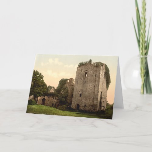 Goodrich Castle I Herefordshire England Card
