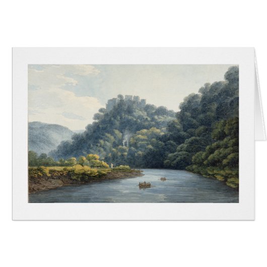 Goodrich Castle on the Wye (w/c, pen & ink, chalk (Front Horizontal)